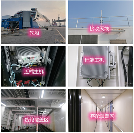  辽中海上游轮轮船渔船覆盖案例